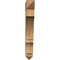 Ekena Millwork Balboa Arts & Crafts Rough Sawn Bracket, Western Red Cedar, 6"W x 38"D x 46"H BKT06X38X46BOA03RWR - alternate 2